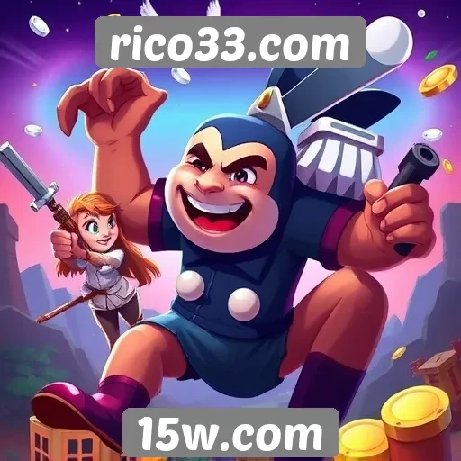 Jogos populares disponíveis em rico33.com