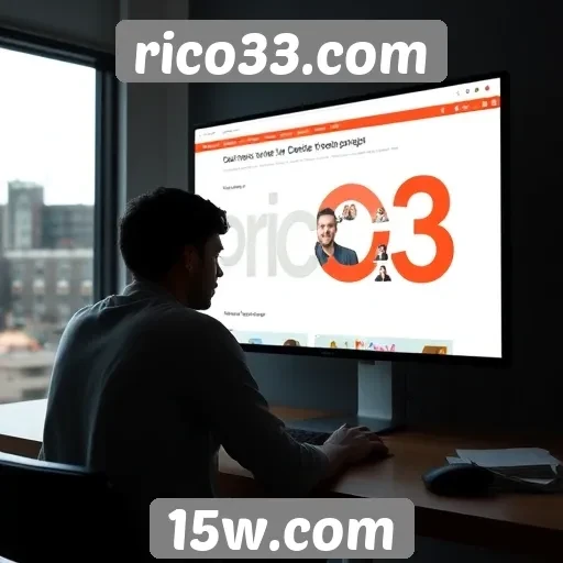 Experiência do usuário no rico33.com e suas funcionalidades