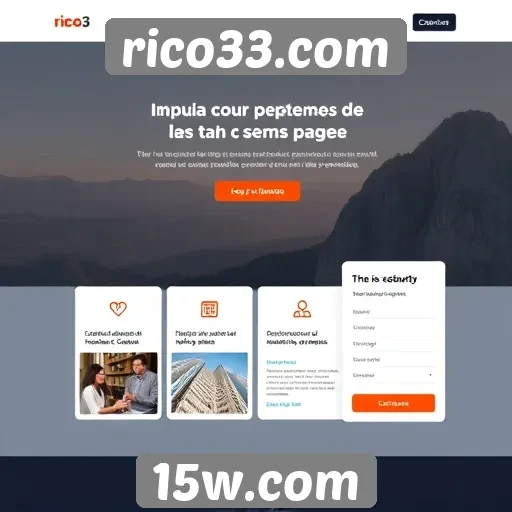 Interface do usuário em rico33.com é intuitiva e acessível